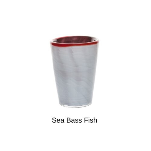 Bicchiere colorato Sea Bass fish Mares Italesse (in vetro soffiato)
